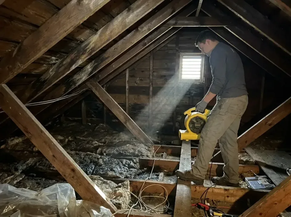 attic-water-damage-drying-proc-007 — frequently asked questions, Emergency Water Extraction & 24/7 Flood Response in Ingalls…
